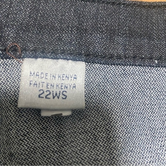 Allison Daley Women's Denim Jeans Black Plus Size 22WS Elastic Waist Both Sides - Picture 10 of 13